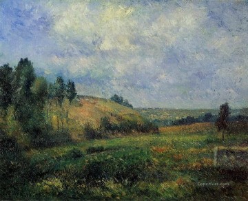 Paisaje cerca de Pontoise 1880 Camille Pissarro Pinturas al óleo